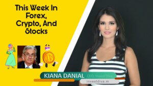 kiana danial invest diva this week in forex cryptocurrency stocks July 30 2019 black and white
