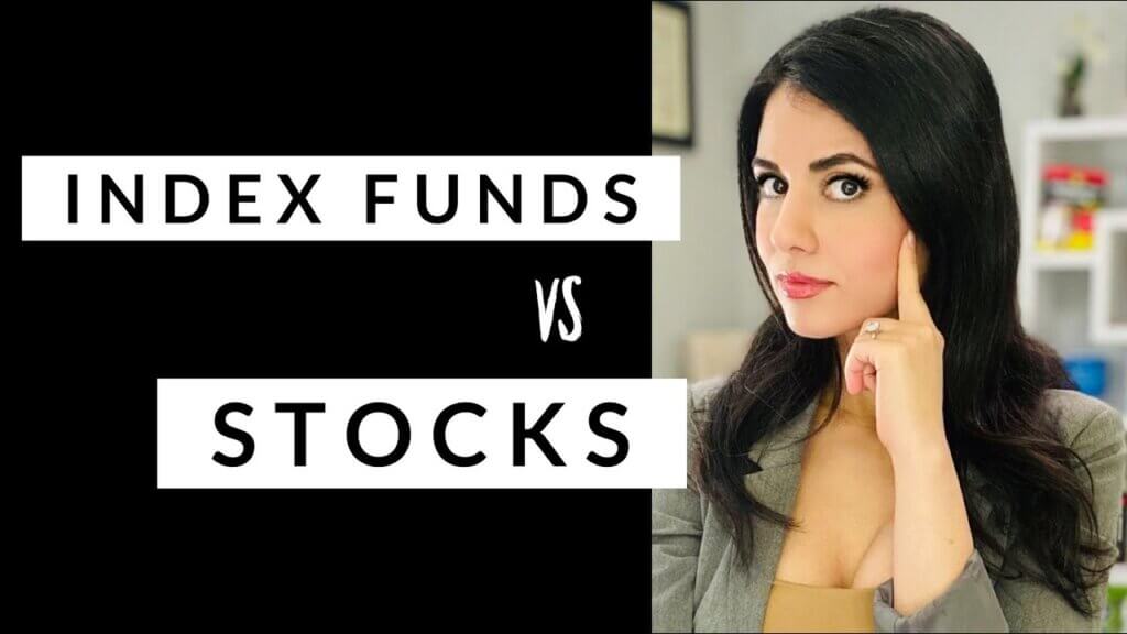 index funds vs stocks